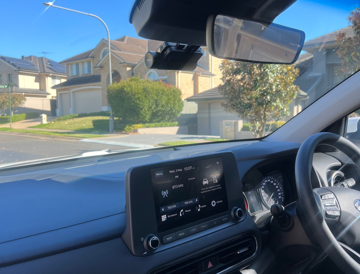 Kona Iroad Fx Dash Cams Creative Installations