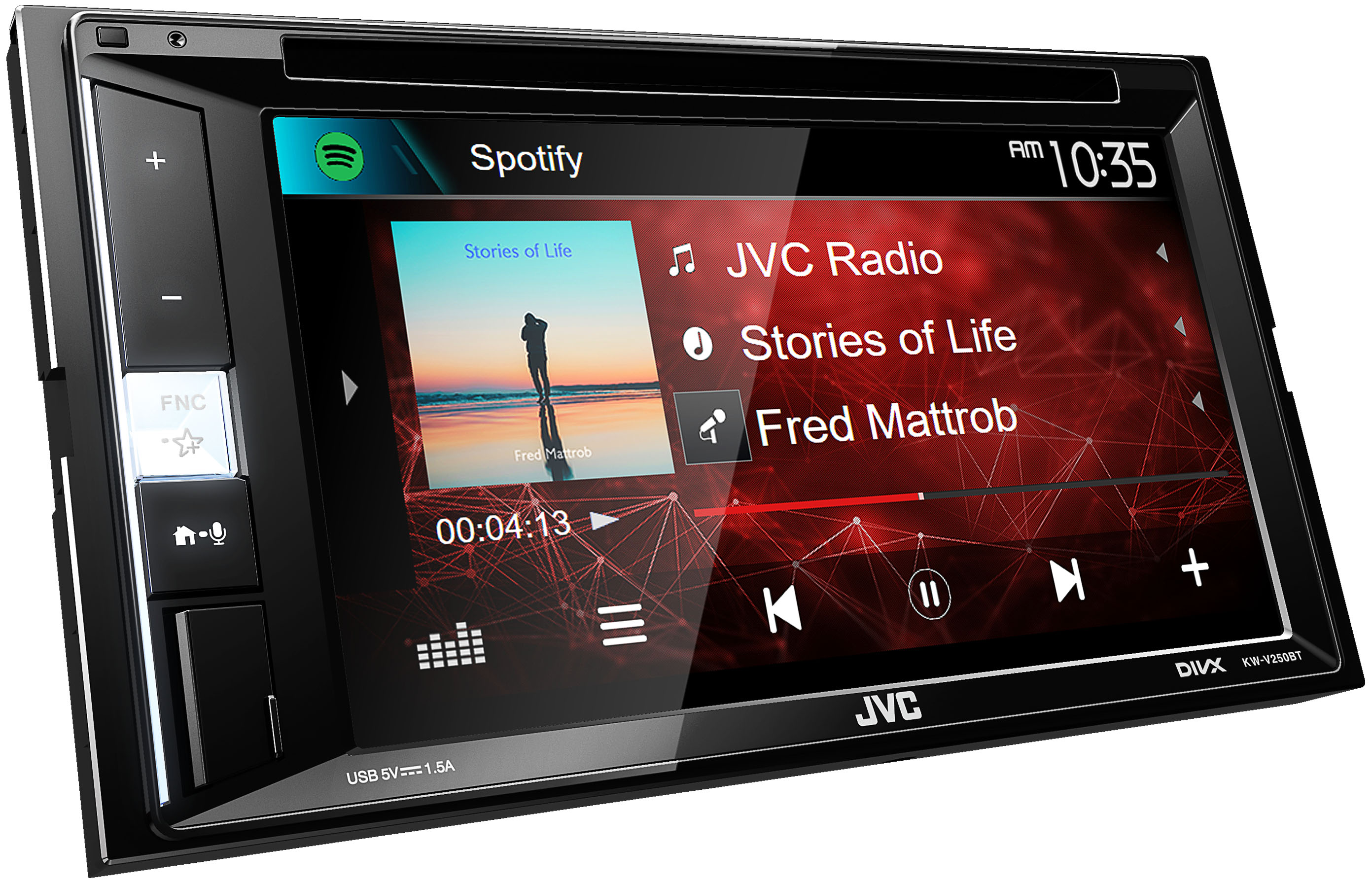 JVC KW-V250BT Infotainment System | Creative Installations