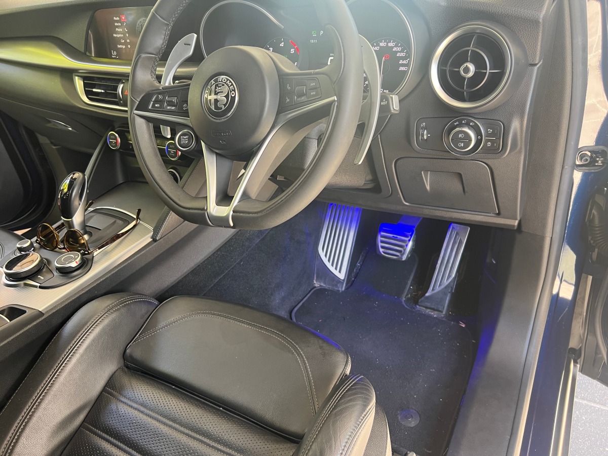 Stelvio 2019 LED Footwell Lights | Creative Installations