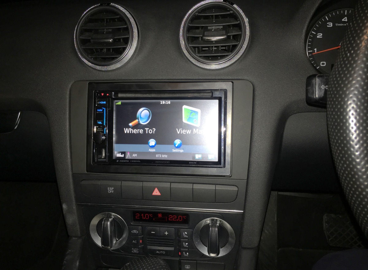 A3 2009 DNX4150BT GPS Navigation System | Creative Installations