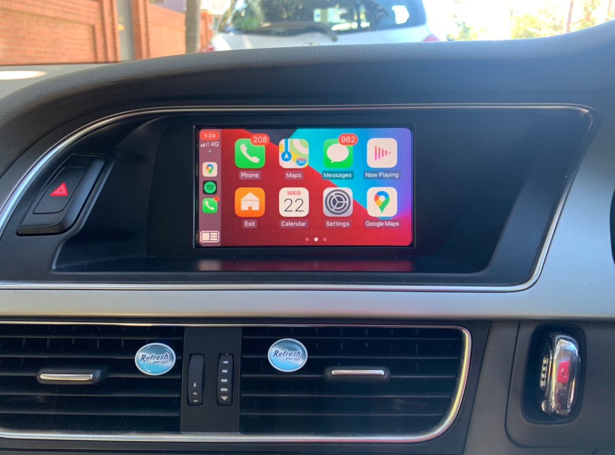 A5 2011 Apple CarPlay Upgrade | Creative Installations