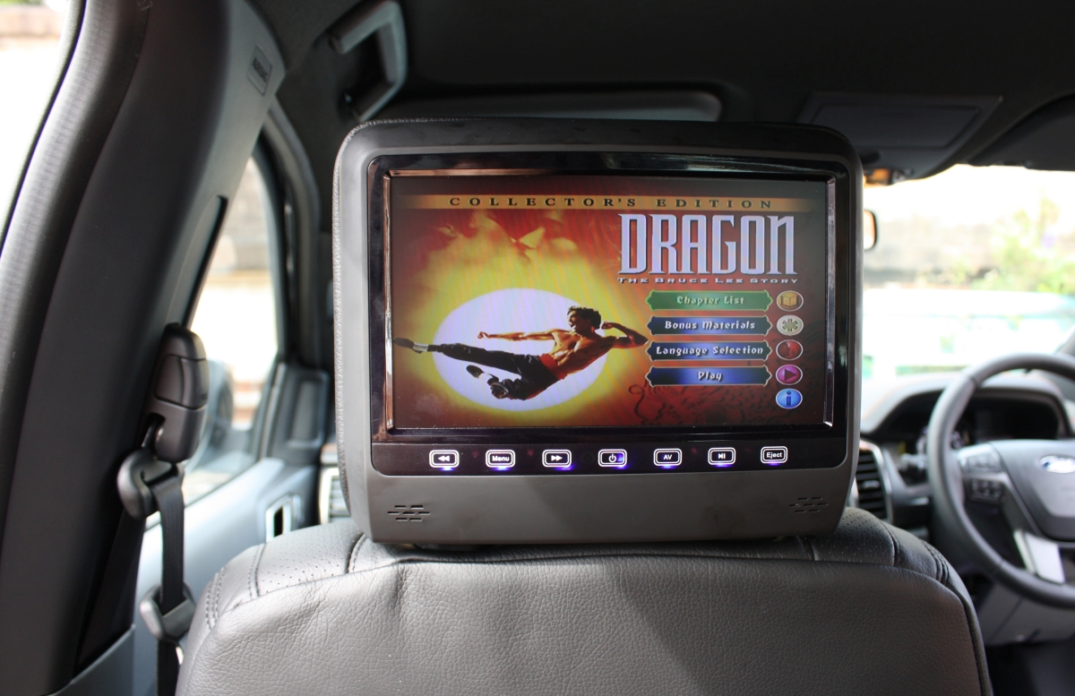 Ranger 2015 9" Headrest DVD Players Creative Installations