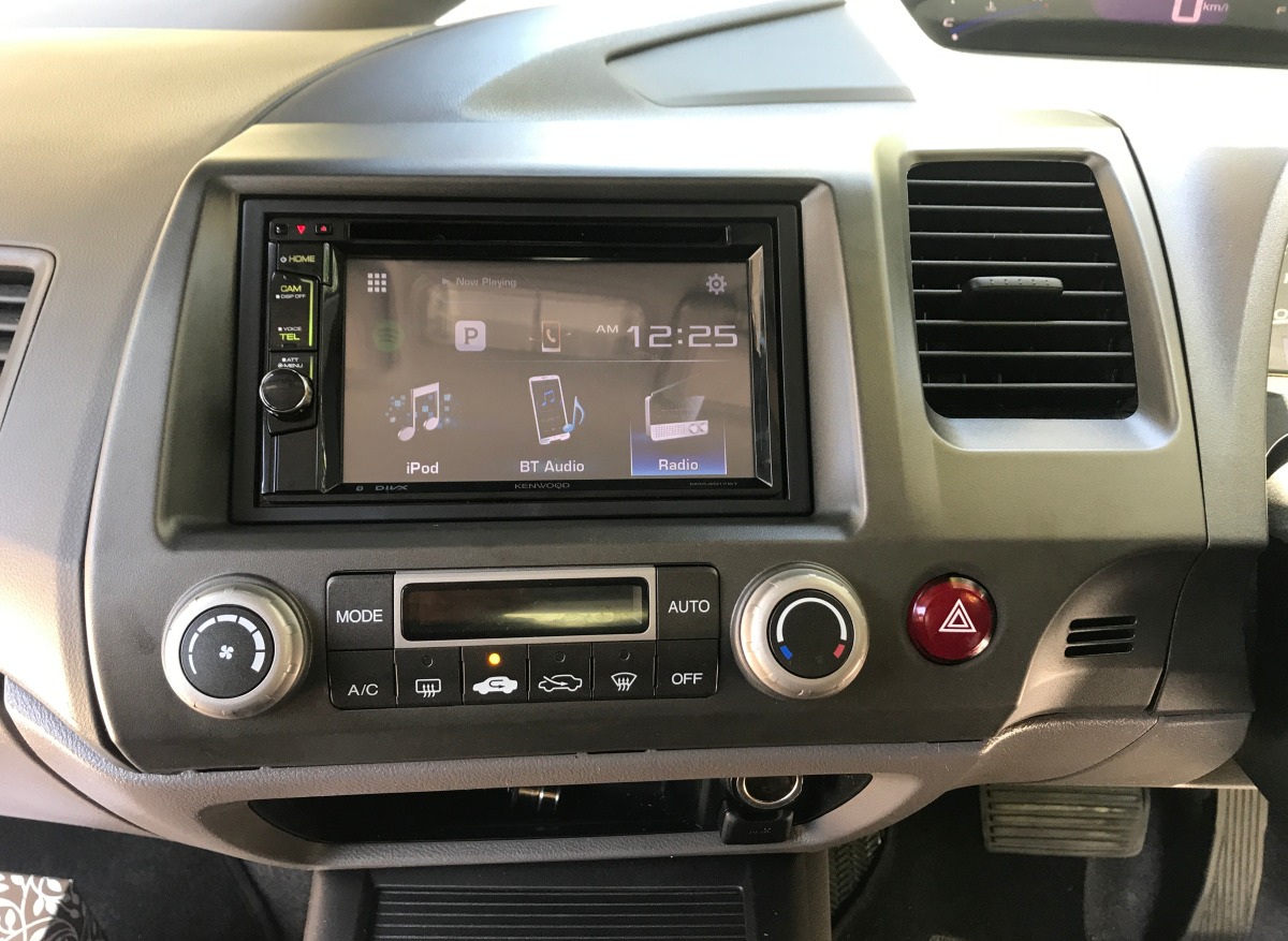 Civic Sedan 2008 Kenwood DDX4017BT Head Unit | Creative Installations