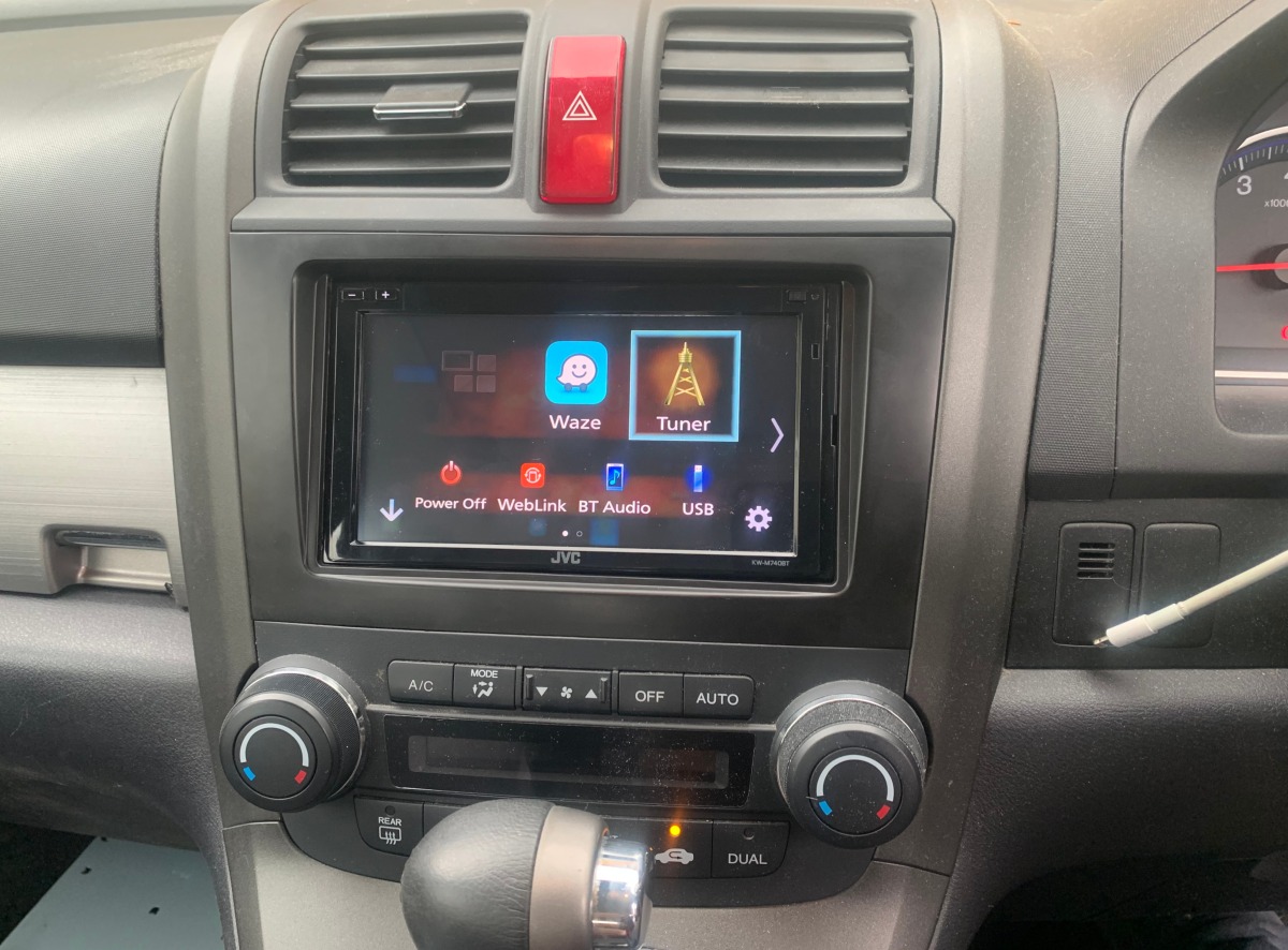 CRV 2010 JVC KW-M740BT Head Unit | Creative Installations