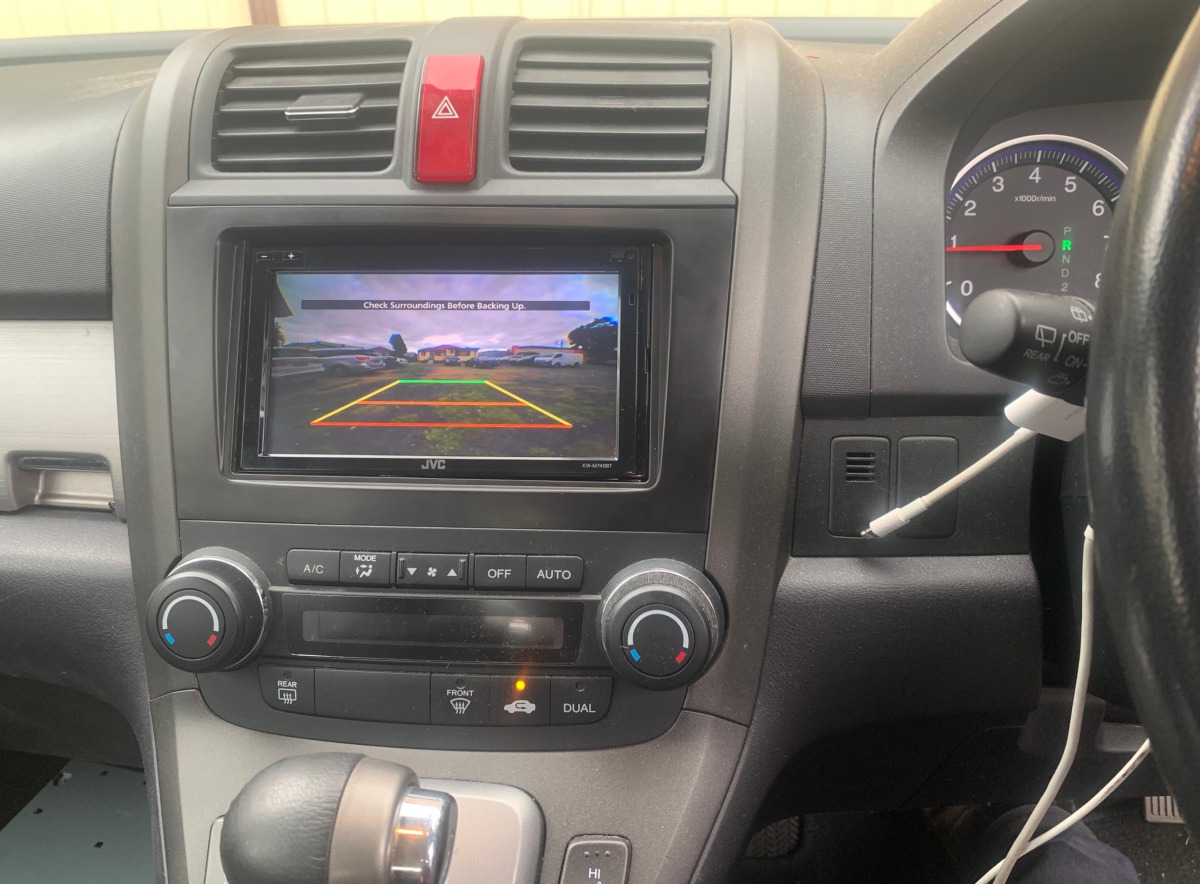 CRV 2010 JVC KW-M740BT Head Unit | Creative Installations