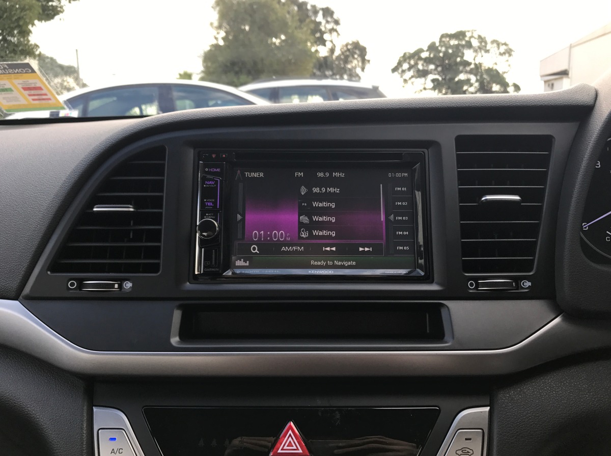 Elantra 2017 Kenwood DNX4150BT Sat Nav | Creative Installations