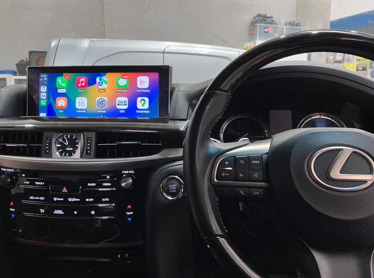 LX450d 2018 Apple CarPlay Upgrade | Creative Installations