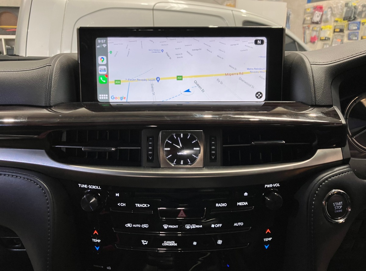 LX450d 2018 Apple CarPlay Upgrade | Creative Installations