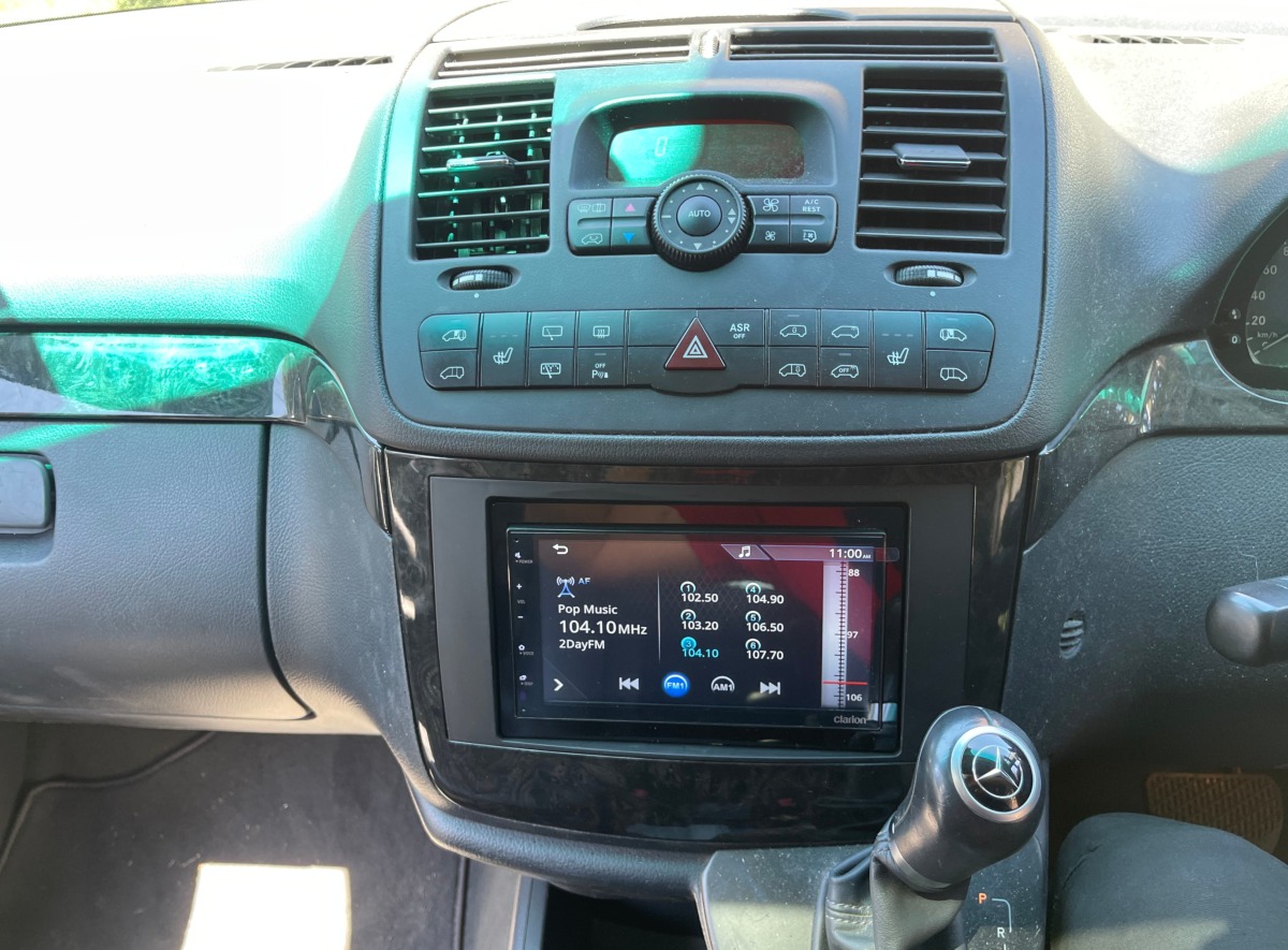 Viano 2012 Clarion FX450 Head Unit | Creative Installations