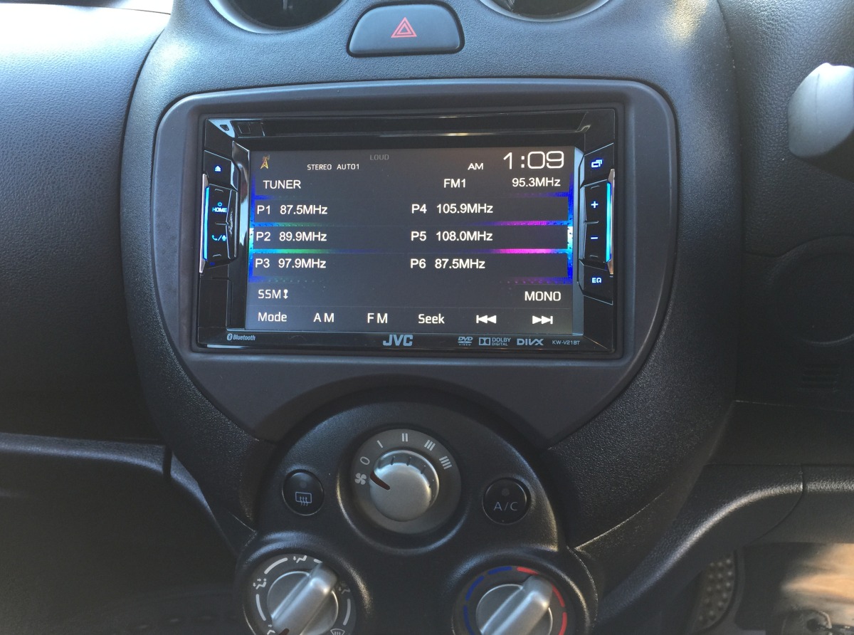 Micra 2013 Jvc Kw-v21bt Head Unit 