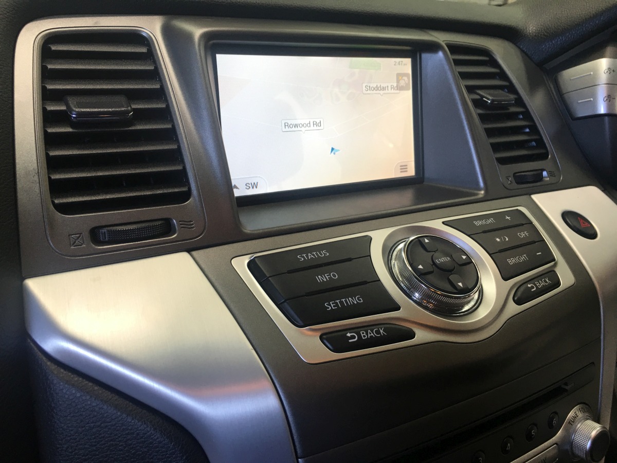 update nissan murano navigation system