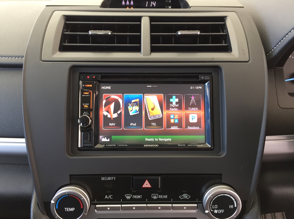 Camry 2015 Kenwood DNX4150DAB Sat Nav | Creative Installations