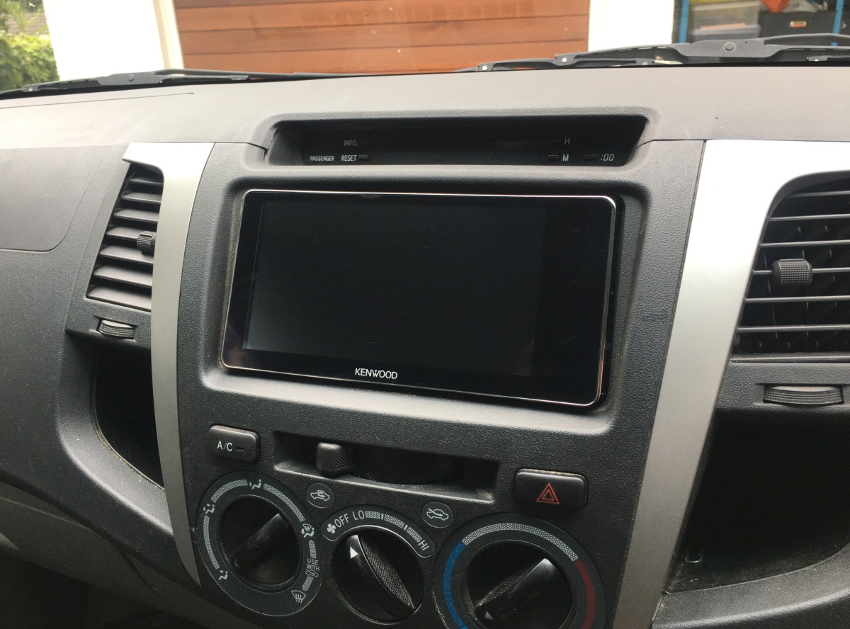 HiLux 2009 Kenwood DDX919WS Head Unit | Creative Installations