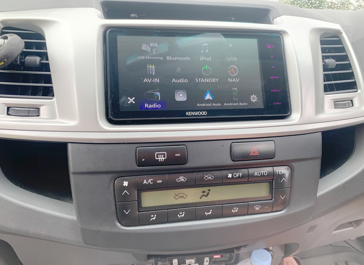 HiLux 2012 Kenwood DMX820WS Head Unit | Creative Installations