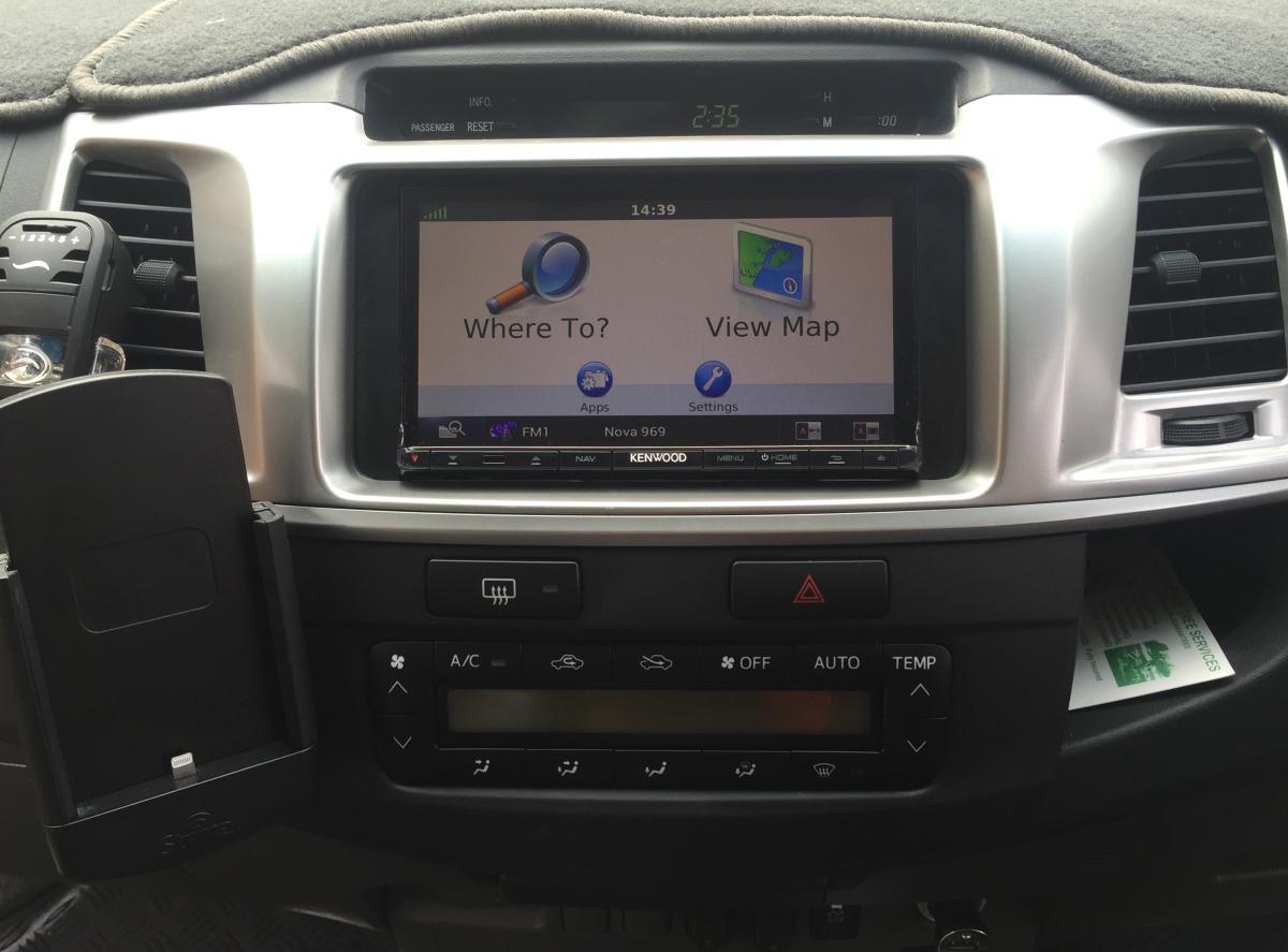 HiLux 2013 Kenwood DNN9150BT Sat Nav | Creative Installations