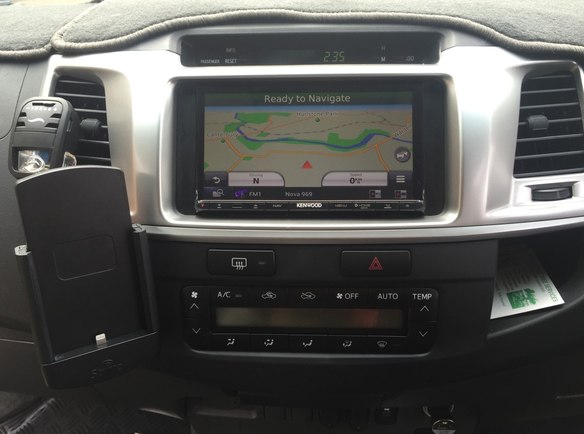 HiLux 2013 Kenwood DNN9150BT Sat Nav | Creative Installations