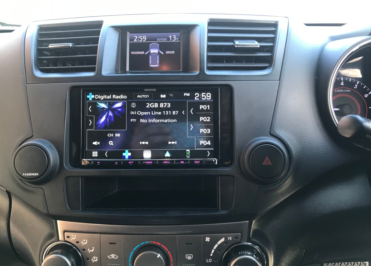 Kluger 2013 Kenwood DMX8520DABS Head Unit | Creative Installations