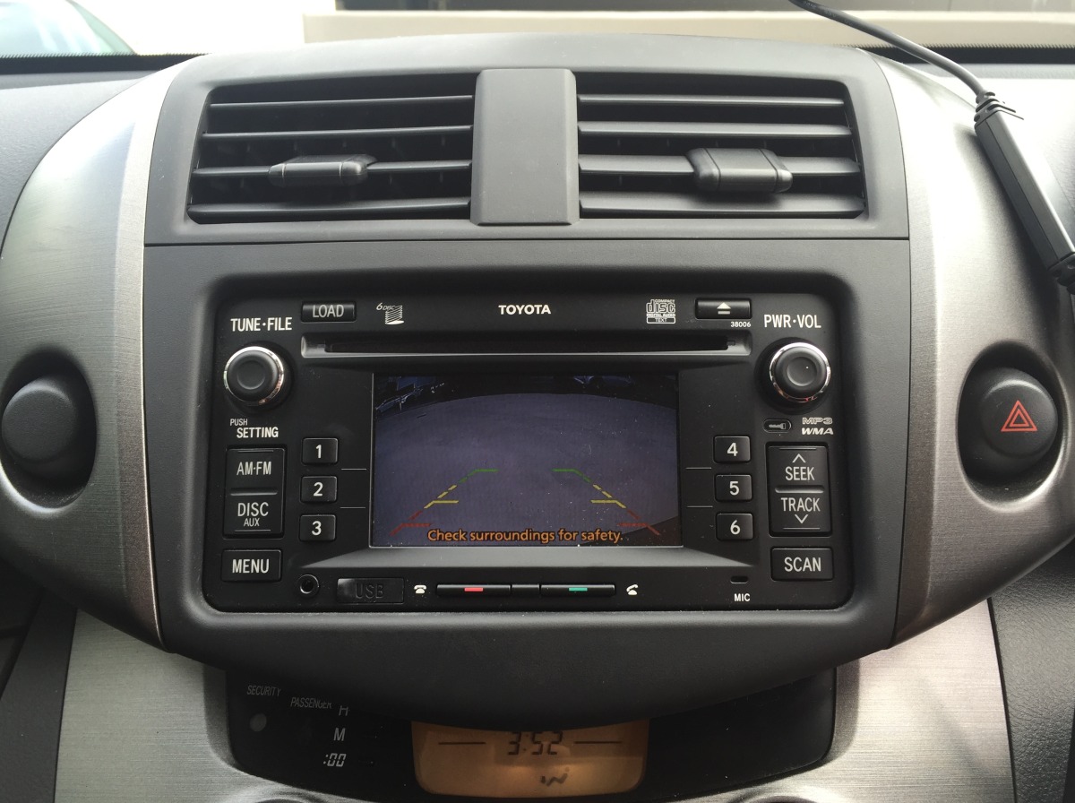 RAV4 2010 Integrated Reverse Camera | Creative Installations