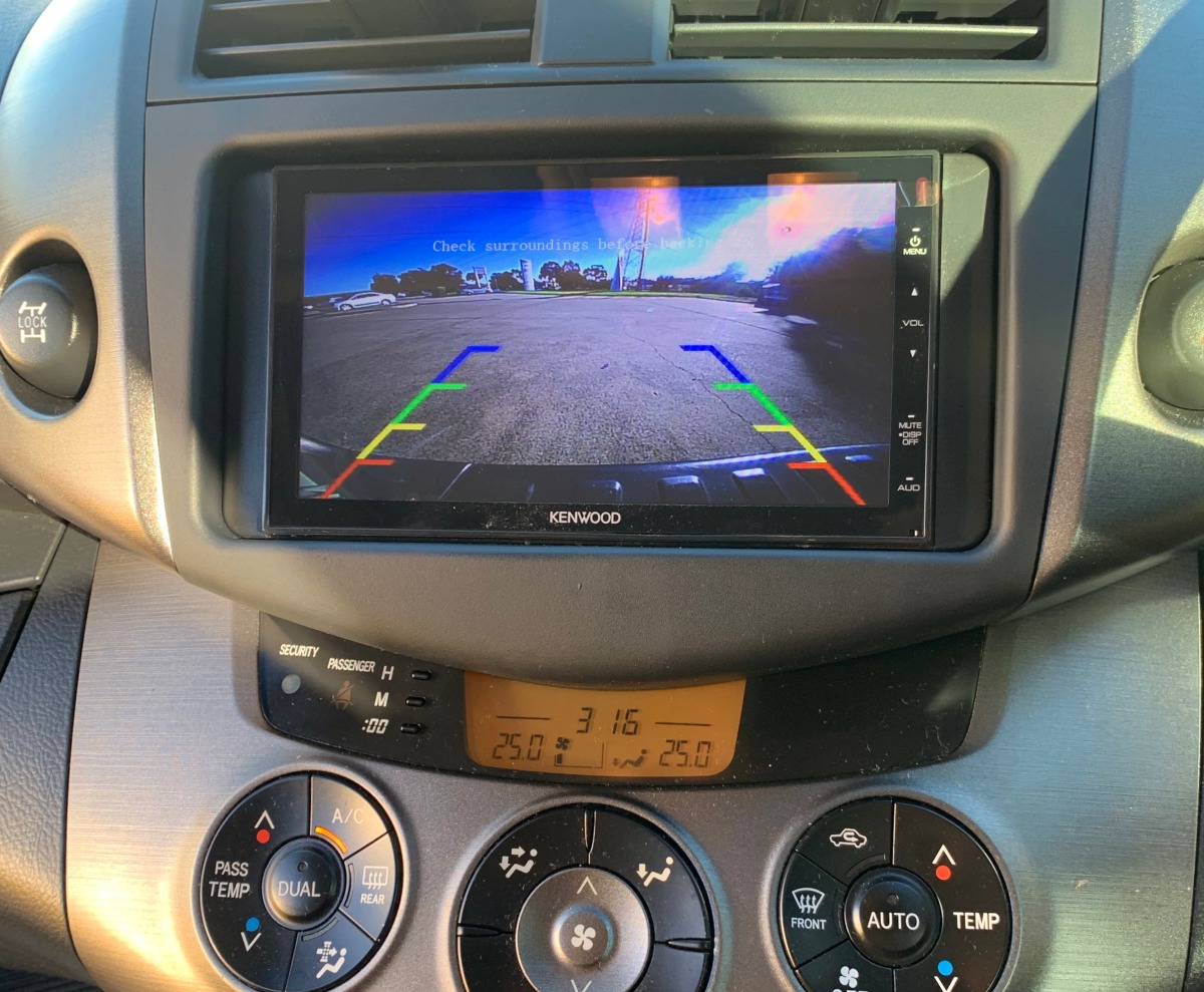 RAV4 2010 Kenwood DMX1025BT Head Unit Creative Installations