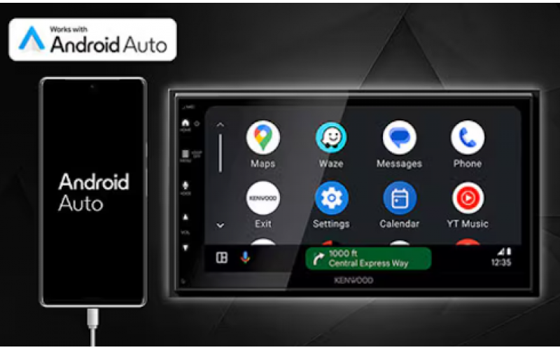 Kenwood DMX5023S Android Auto Head Unit Sydney