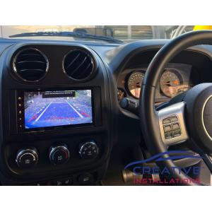 Jeep Patriot reversing camera