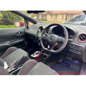 Nissan Note car stereo upgrade